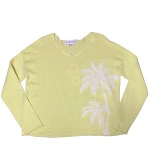 NWOT Wildfox Shades Palms Nixie Sweater